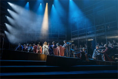 The Last Supper in Jesus Christ Superstar at the London Palladium. Photo by Johan Persson