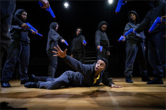 The company of First Encounters: Julius Caesar. Photo by Helen Maybanks