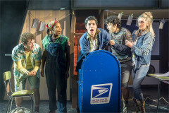 The teenagers of Kimberly Akimbo around the mailbox. Photo by Marc Brenner