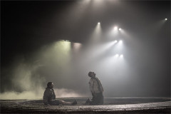Harry Redding as Edgar and David Birrell as Gloucester. Photo by Johan Persson