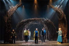 The full company of Lanny at Bristol Old Vic. Photo by Helen Murray