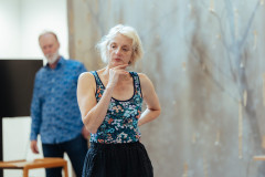 Amanda Lawrence, who plays Peggy, in rehearsals for Lanny. Photo by Helen Murray