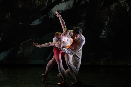 Ellie Young and Joseph Taylor in Glen Tetley’s Firebird for London City Ballet at Sadler’s Wells