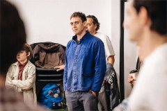 Jamie Muscato in rehearsals for Love Never Dies in Concert. Photo by Danny Kaan