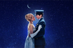 Hannah Kremer and Rory Macleod in the 30th anniversary artwork for Matthew Bourne's Cinderella. Photo by Johan Persson