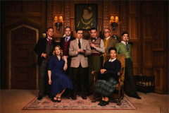 The company of The Mousetrap at St Martin's Theatre, which has extended its booking to 18 July 2027