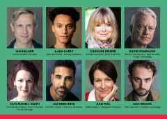 Cast graphic - Murder Before Evensong