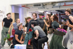 The company of My Fair Lady in the rehearsal room. Photo by Chris Keatch