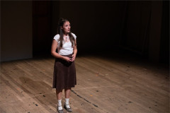 Maya Bartley O'Dea as NINA 01 in NINA at Battersea Arts Centre. Photo by Ali Wright