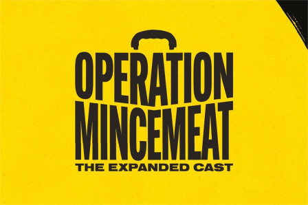 Key art for Operation Mincemeat: The Expanded Cast, the under-19 edition licensed by Concord Theatricals