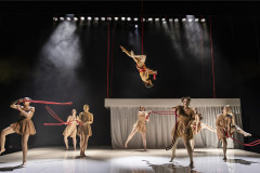 The company of The Penelopiad at York Theatre Royal. Photo by Pamela Raith