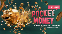 Artwork for Pocket Money at the Unicorn Theatre