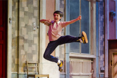Matthew Lyons as Billy in Billy Elliot the Musical. Photo by Alastair Muir