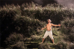 Gary Wilmot as Duke Senior in As You Like It. Photo by Marc Brenner