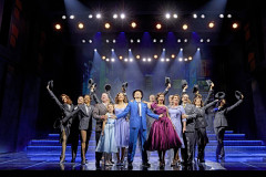 The company of Sinatra The Musical at the Aldwych Theatre. Photo by Birgit and Ralf Brinkhoff