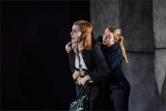 Hannah Onslow and Grace Doherty in Some Woman at the National Theatre. Photo by Ellie Kurttz