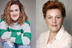Emma Salvo and Sophie-Louise Dann, who play Greta and Lamia in The Sorcerer's Apprentice at HOME, Manchester