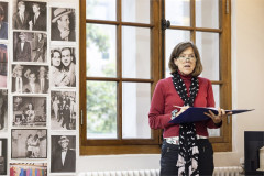 Janie Dee in rehearsal for Speculations. Janie Dee in rehearsal for Speculations.
