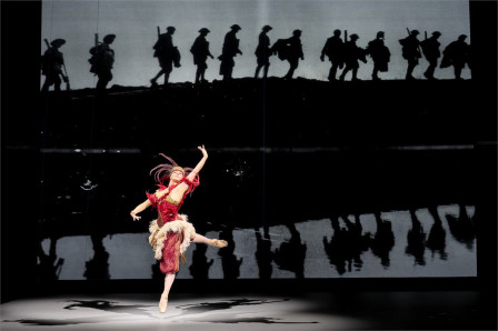 Natalia Osipova as Lydia Lopokova in The Standard of Living at the Theatre Royal Haymarket. Photo by Manuel Harlan