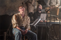 Oliver Stockley as Lord Alfred ‘Bosie’ Douglas in Stoker Wilde. Photo by Marc Brenner