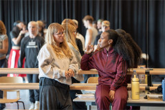 Kate Prince and Beverley Knight in rehearsals for Sylvia: A Musical Revolution. Photo by Johan Persson