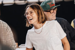 Keira Knightley in rehearsals for The Lives of Others at the Adelphi Theatre. Photo by Danny Kaan