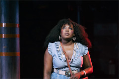 Production image from Thelma & Louise at the Young Vic. Photo by Helen Murray