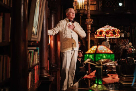 Jesse Tyler Ferguson as Truman Capote in Tru