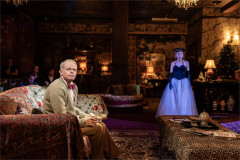 Jesse Tyler Ferguson as Truman Capote and Charlotte d’Amboise as The Swan in Tru. Photo by Johan Persson
