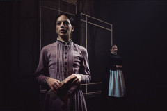 Amy Tara as the Governess in The Turn of the Screw at the Arcola Theatre