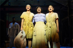 Solea Pfeiffer, Ledisi and Liisi LaFontaine in Wanted. Photo by Julieta Cervantes