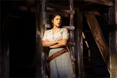 Liisi LaFontaine as Martha Clarke in Wanted. Photo by Julieta Cervantes