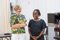 Director Marianne Elliott with movement and intimacy director Ingrid Mackinnon. Photo by Johan Persson