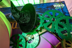 The Wicked photo booth created by TodayTix Group at the Apollo Victoria Theatre. Photo by Craig Sugden