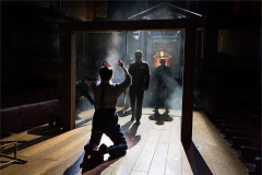 The company of Witness for the Prosecution at London County Hall. Photo by Mark Senior