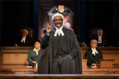 Jude Owusu as Mr Myers QC. Photo by Mark Senior