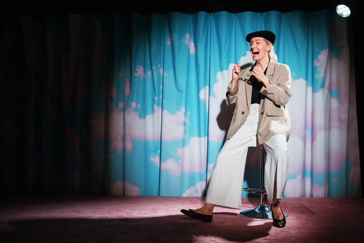Julia Grogan as Miss June in You’re So Special at Soho Theatre