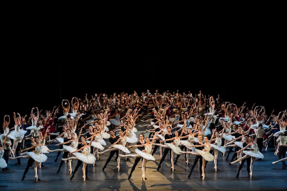 Artists of The Royal Ballet, Birmingham Royal Ballet and The Royal Ballet School in Valentino Zucchetti’s Centenary. Photo by Tristram Kenton
