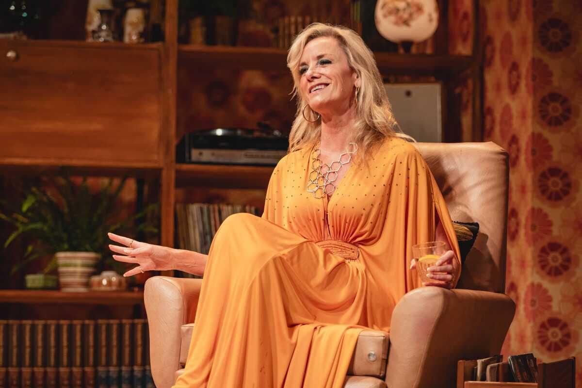 The cast of Abigail's Party at the Harold Pinter Theatre