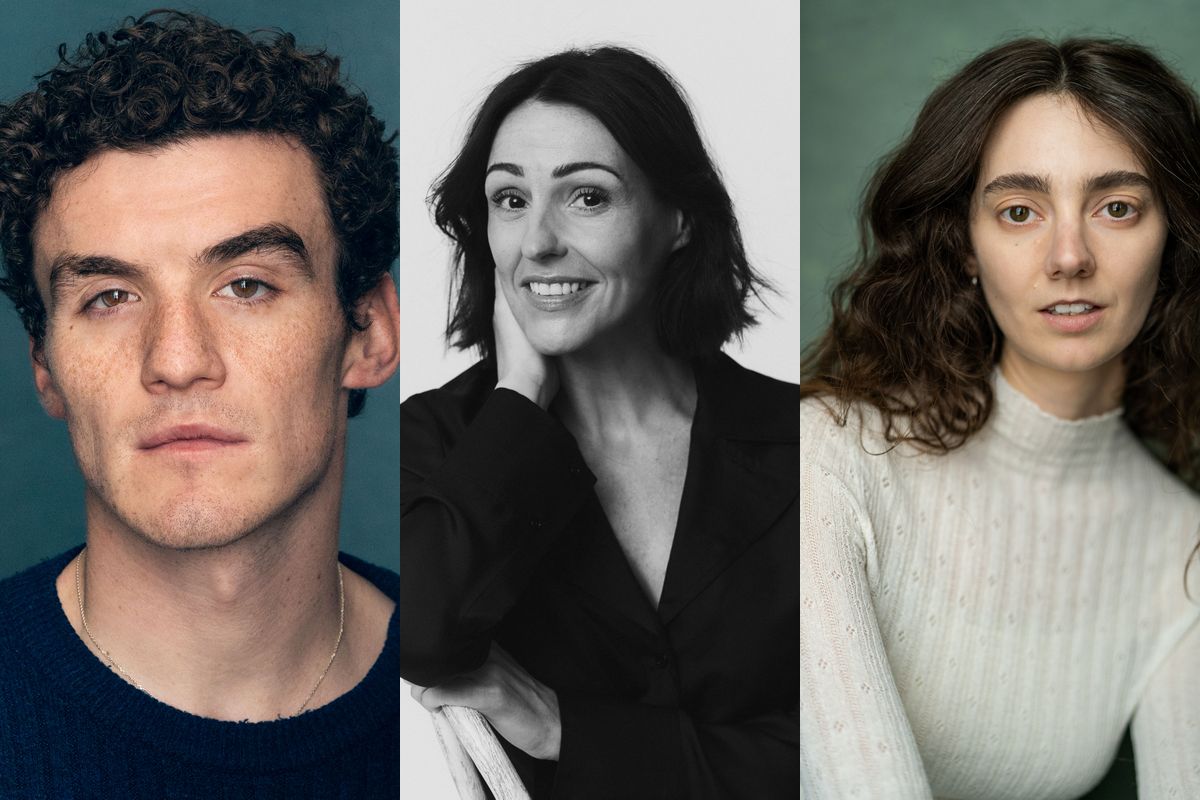 Dónal Finn, Suranne Jones and Tanya Reynolds, who each take one performance of An Oak Tree at The Other Palace