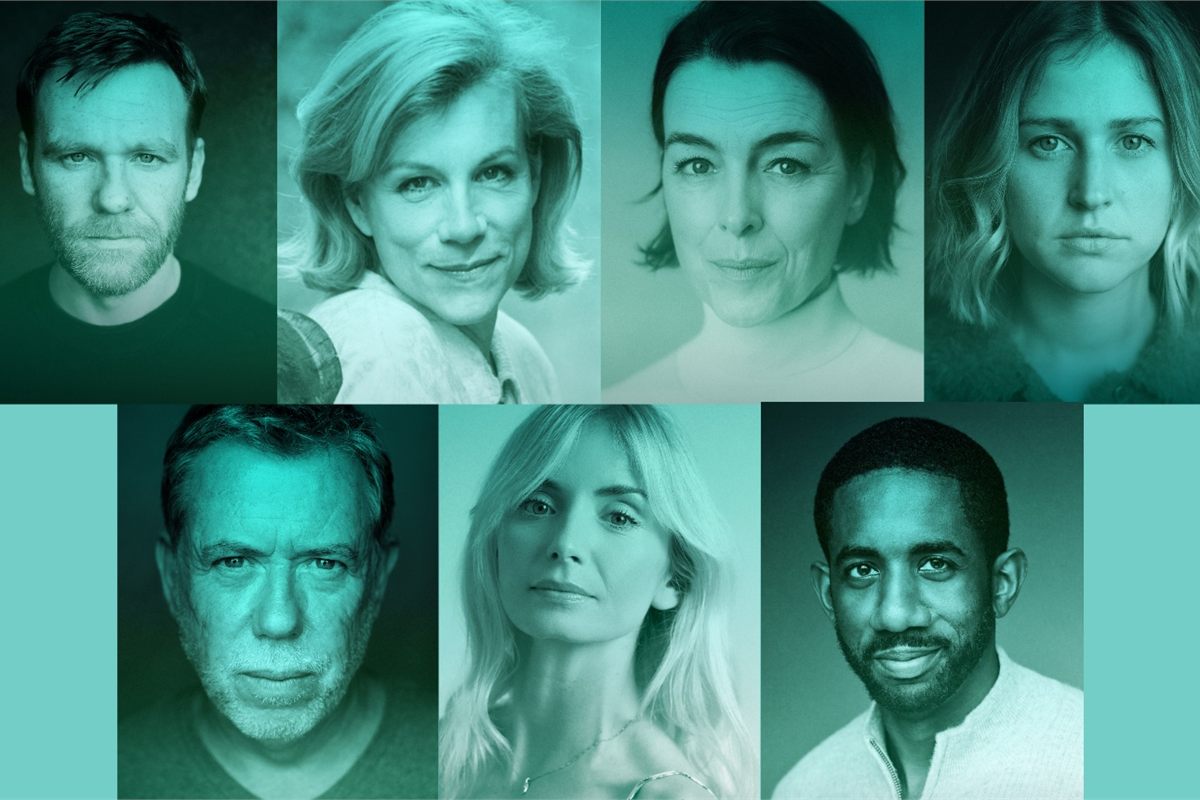 The seven guest actors newly announced for An Oak Tree at The Other Palace: Sean Gilder, Brian Gleeson, Sophie Melville, Juliet Stevenson, Rhashan Stone, Olivia Williams and Ria Zmitrowicz