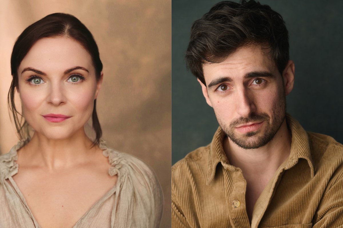Gemma Sutton and Josh St Clair, who lead the cast of Anything Goes at The Mill at Sonning