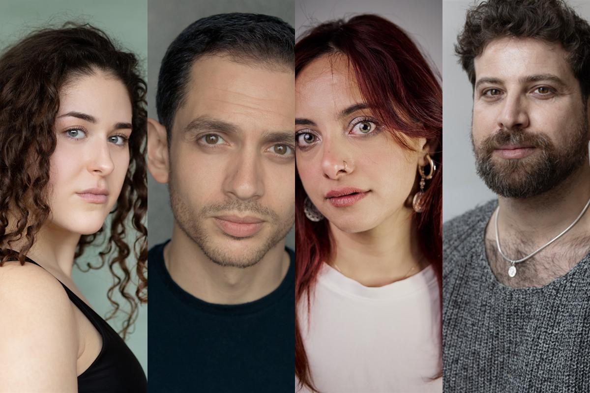 Nadia Dawber, James El-Sharawy, Sama Rantisi and Ghantus Wael, the cast of Application 39