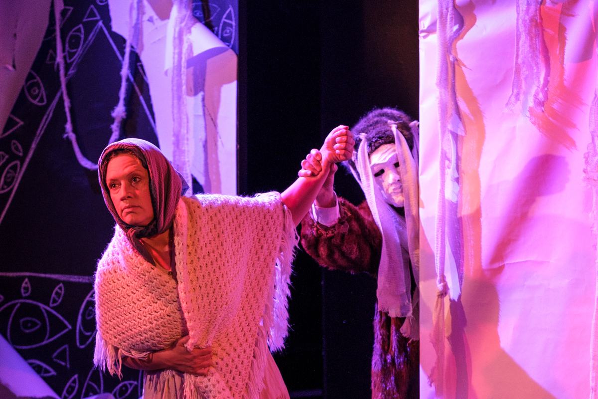 Faye Bishop in Crime and Punishment at the Jack Studio Theatre