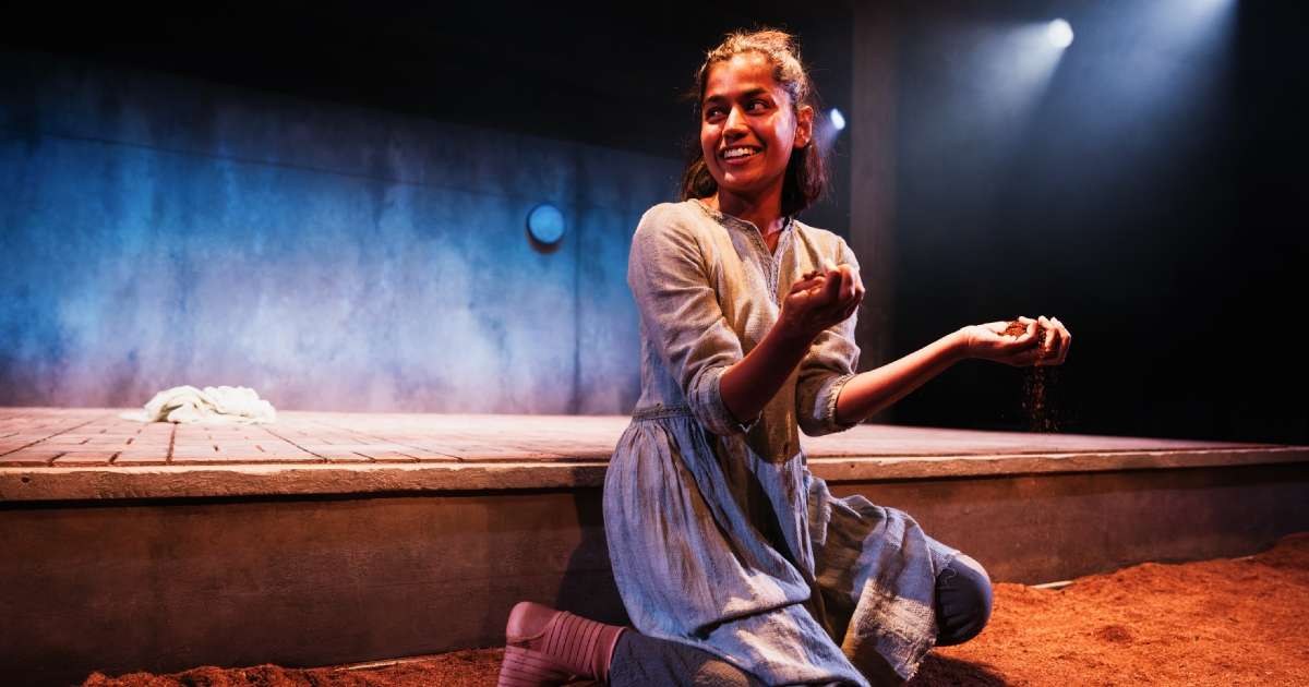 Linnea Berthelsen in Darkling, a Bush Theatre and Actors Touring Company production. Photo by Alex Brenner Linnea Berthelsen in Darkling, a Bush Theatre and Actors Touring Company production. Photo by Alex Brenner