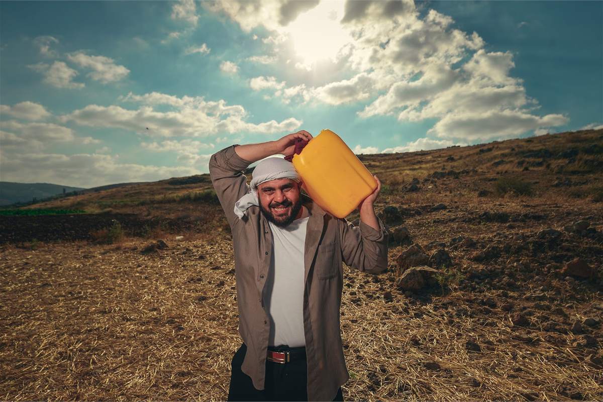 Alaa Shehada, writer and performer of The Bridge
