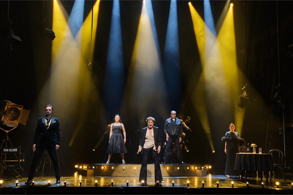 The company of Don Black's From The Heart at the Garrick Theatre. Photo by Eamonn B Shanahan