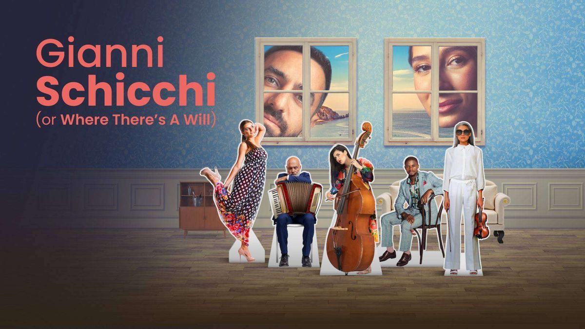Artwork for OperaUpClose's Gianni Schicchi (or Where There's A Will) at Park Theatre
