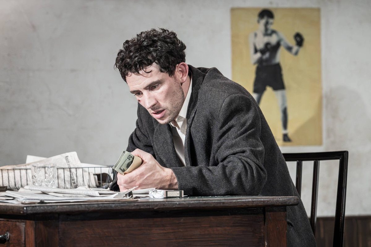 Josh O’Connor as Joe Bonaparte in Golden Boy at the Almeida Theatre. Photo by Marc Brenner