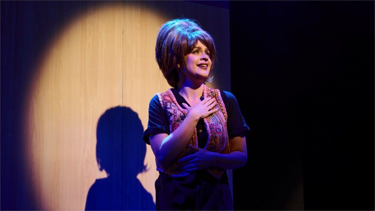 May Tether in Heated Rivalry: The Unauthorized Musical Parody at Underbelly Boulevard Soho. Photo by Matt Crockett
